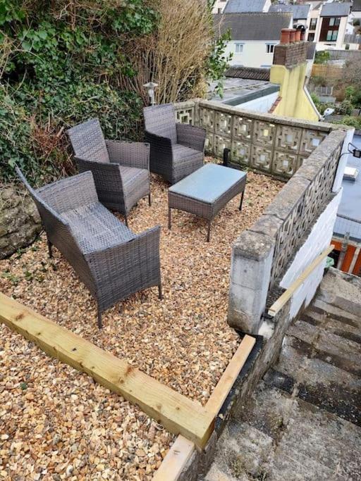 Fishermen'S Cottage With Log Burner, 2 Bathrooms & Sea Views From Garden Terraces 더멈블스 외부 사진