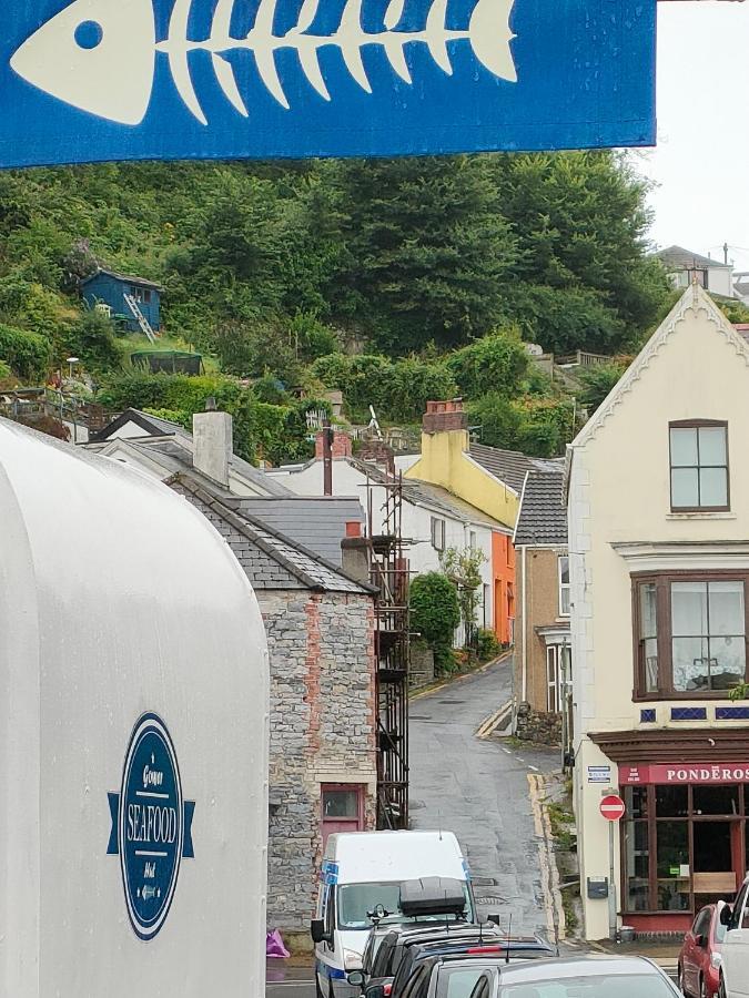 Fishermen'S Cottage With Log Burner, 2 Bathrooms & Sea Views From Garden Terraces 더멈블스 외부 사진